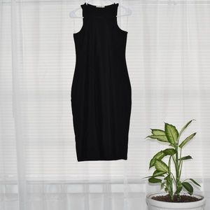 Sleeveless Knee Length Bodycon Dress